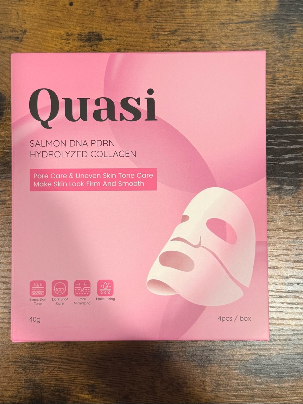 Salmon DNA PDRN Hydrolyzed Collagen Mask - Pink
